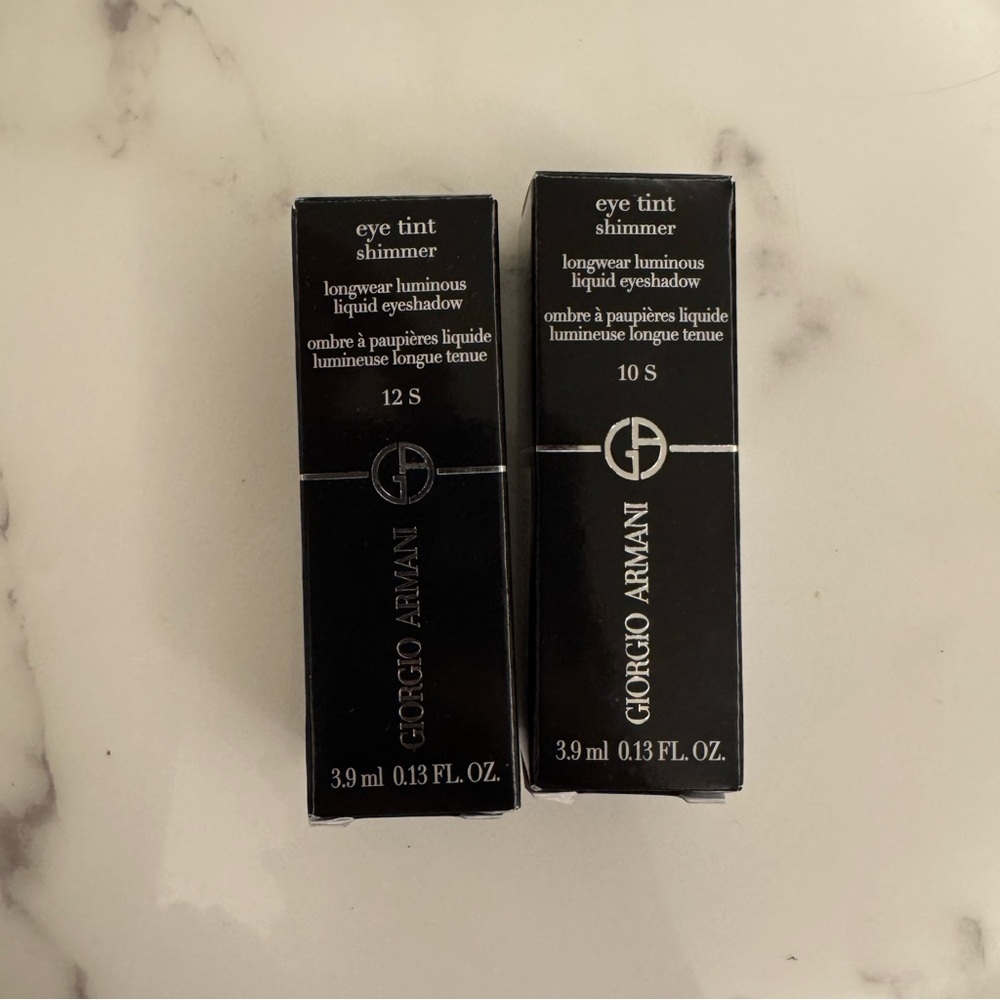 Giorgio Armani EYE TINT LONG-LASTING LIQUID EYESHADOW - Chestnut, Shell